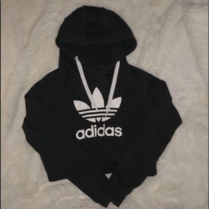 Cropped Adidas Hoodie